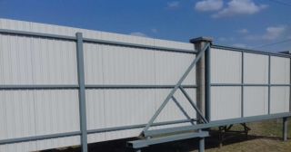 Купить откатные ворота на сваях Братск, цена от 2745 руб.