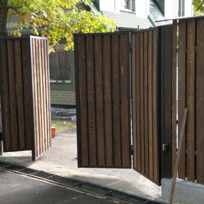 Купите и Закажите Ворота Гармошка: Лучшая Цена от 46404 руб, Установка под Ключ и Доставка в Братске и по Области