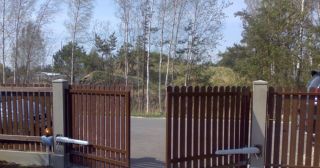 Купить распашные ворота из штакетника Братск, цена от 2694 руб.