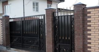 Купить распашные ворота кованные Братск, цена от 4727 руб.